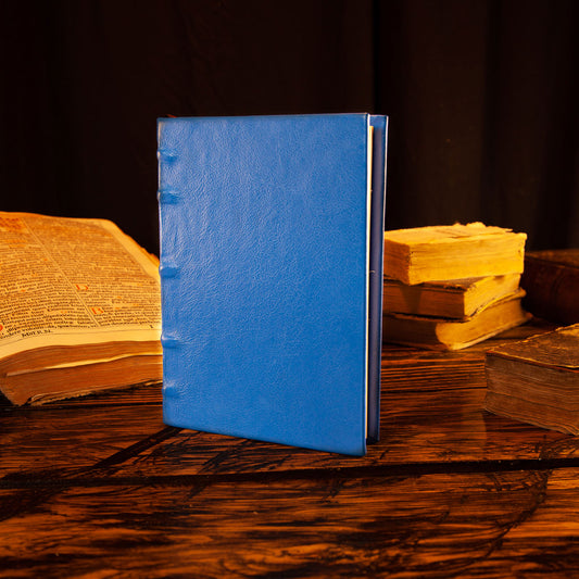 Renaissance sketchbook in Blue