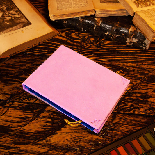 Watercolour Sketchbook (medium) in Pink